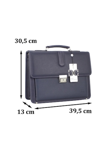 Case Club 2011 Evrak Tipi Erkek El Ve Omuz Çantası Lacivert
