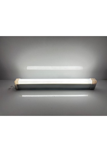 Cm Şarjlı Taşınabilir Led Aydınlatma 3 Işık Seviyesi Çakar Mod Kancalı Ve Mıknatıslı 320x42mm Beyaz