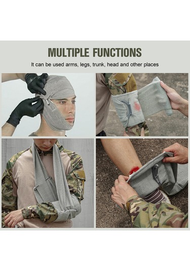 Mufunye 5 Adet Küçük Boy Elastik Acil Durum İlk Yardım Kanamayı Durdurma Bandı