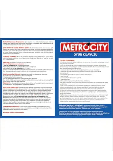 Metrocity Kutu Oyunu - Şehir Kurma Ve Strateji Keyfi