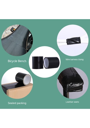 Kendinden Yapışkanlı Mobilya İlk Yardım Yamaları Deri Yamalar Kanepe Onarımları Siyah Kendinden Yapışkanlı Alüminyum Bant 56922994