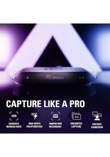 Elgato Hd60 X - 1080p60 Hdr10 Veya 4k30'da Akış Ve Kayıt Yapın
