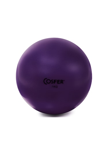 Cosfer Pilates Ağırlık Toning Topu 1 KG