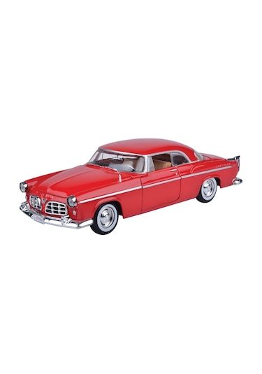 Motormax 1 24 1955 Chrysler C300 Kırmızı Die-cast Model Araba