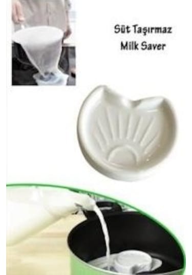 2 Adet Süt Taşırmaz Seramik Tencere İçi Taşma Önleyici Süt Taşı T