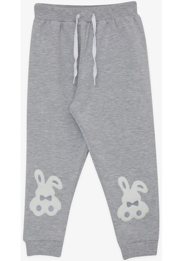 Breeze Kız Çocuk Eşofman Altı Tavşancık Nakışlı 1-4 Yaş, Açık Gri Melanj-açık Gri Melanj Açık Gri Melanj Breeze Kız Çocuk Eşofman Altı Tavşancık Nakışlı 1-4 Yaş, Açık Gri Melanj-açık Gri Melanj Açık Gri Melanj