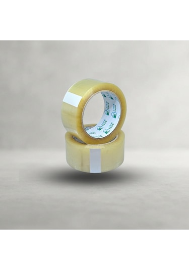 45mm Şeffaf Koli Bandı- 18 Adet - Hotmelt - Extra Güçlü Yapışma 18