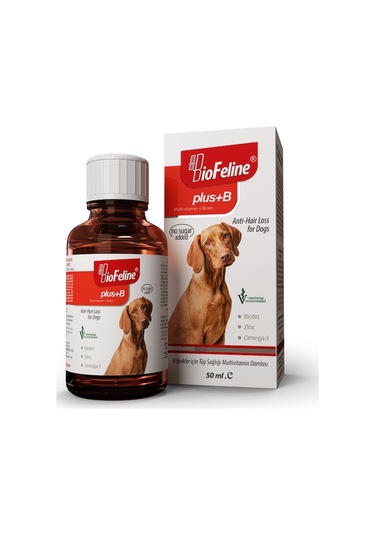 Biofeline Plus+B Köpekler için Çinko ve Biotin 50 ML