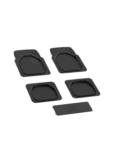 Renault Megane 1 3D Havuzlu Sahler Universal Paspas Mat Siyah