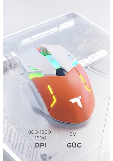 Torima TM-24 Oyuncu Mouse RGB Aydınlatma Kablolu Gaming Mouse