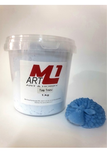 M1 Art Kokulu Taş Tozu 1Kg - (Kokusuzdur)