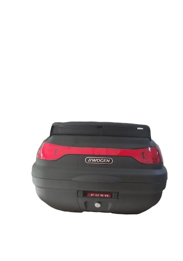 Wogen 52 L Motosiklet Arka Çanta Üst Bagaj + Sırt Dayama