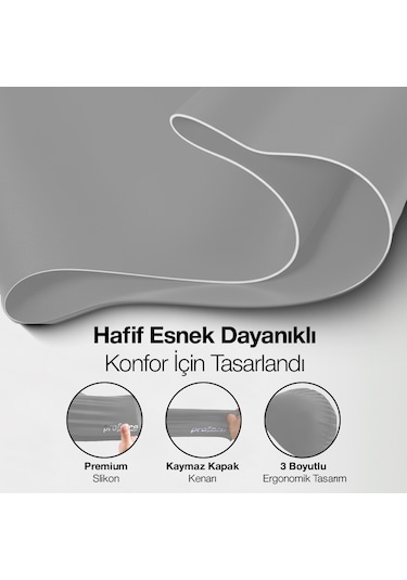 Bone Silikon Yüzme Bonesi Sb01 Gümüş Mavi