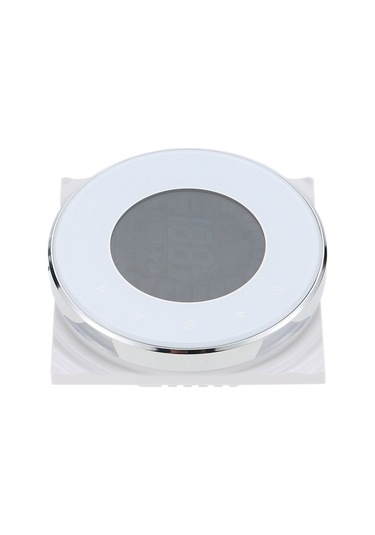 Padalink Beyaz Dairesel Dokunmatik Ekranlı Klima Kontrol Paneli - Fan Ve Valf Kontrolü, 0.5 C Doğruluk, 95-240v