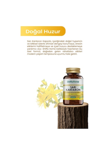 Sarı Kantaron 60 Kapsül - St. John's Wort