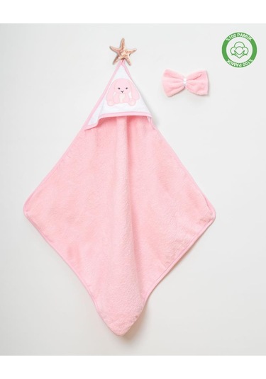 Tavşanlı Silgi Havlu Pembe