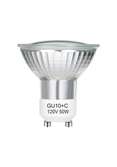 Gu10 Tabanlı 50w 120v Aydınlatma Ampülü, Dimmable Fonksiyonlu, Tekli Paket Şeffaf Şeffaf