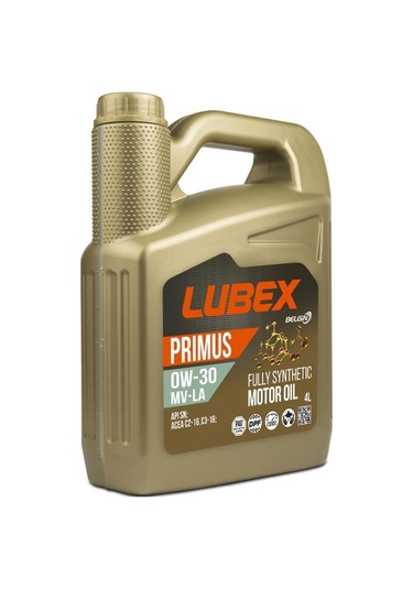 Lubex Primus Mv-La 0W-30 Tam Sentetik Motor Yağı 4 L