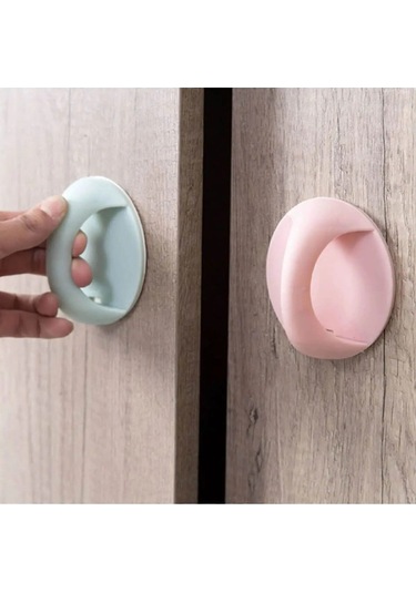 3 Adet Kendinden Yapışkanlı Anında Dolap Çekmece Kolu Vida Cn Diğer