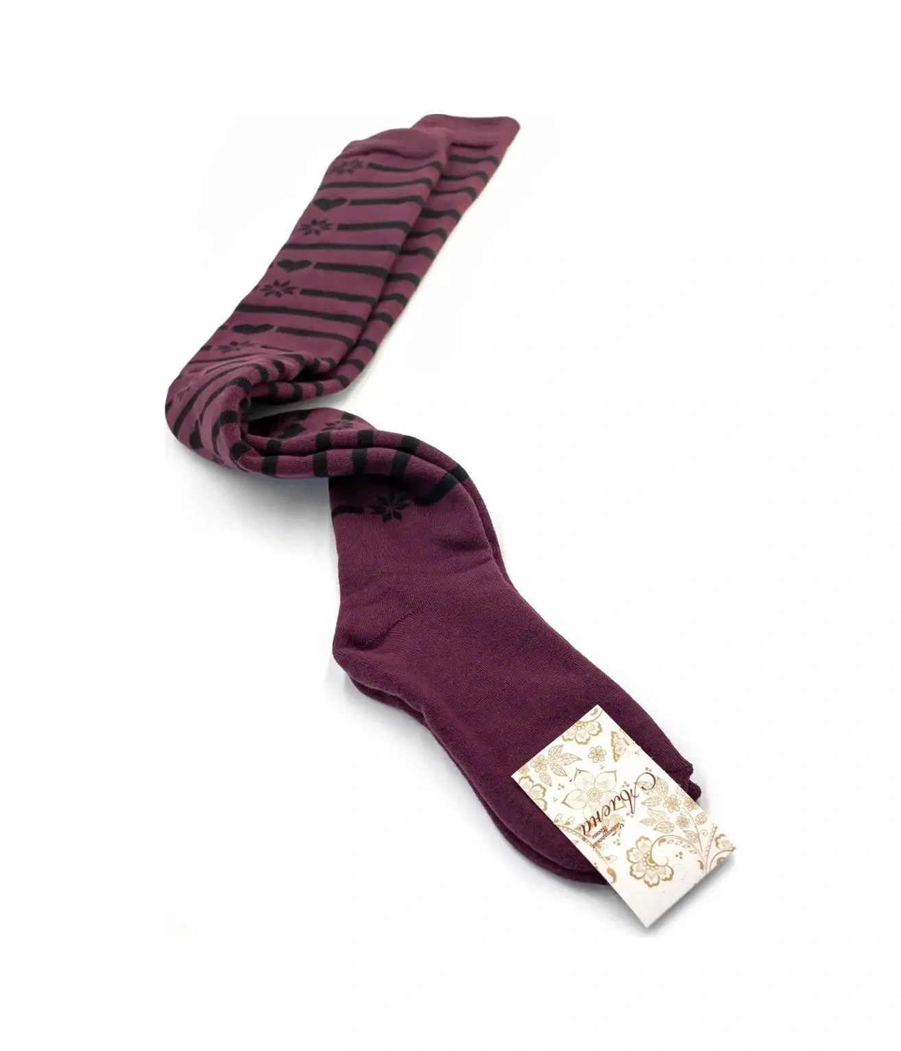 Alena Sıcak Makrome Diz Bağları 146357503 Bordo