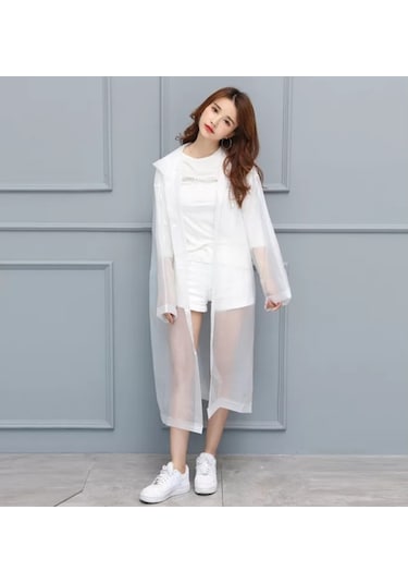 Marlux Eva Trend Unisex Siyah Yağmurlık