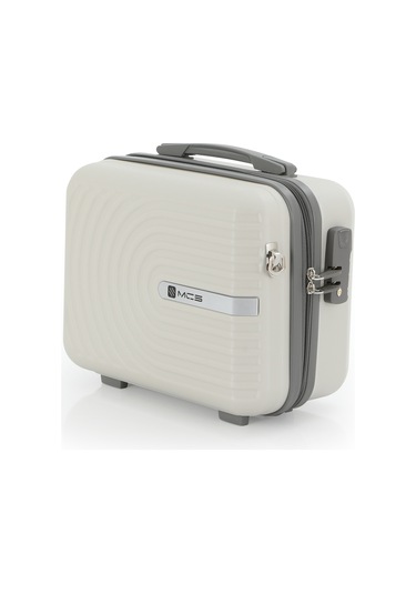 Mçs Polipropilen 3lü Valiz Seti Orta & Kabin & Makyaj V374 S24sy1000080-set 00424 Kemik/gri Kemik - Gri