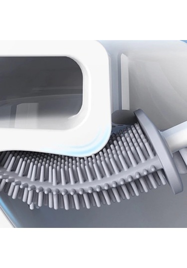 Duvara Monte Edilebilir Kapaklı Askılı Klozet Yumuşak Silikon Baş Çok Renkli