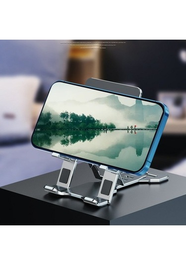 Wisdomselect Alüminyum Alaşımlı Tutucu Çok Fonksiyonlu Yükseltilmiş Katlanabilir Çerçeve Siyah Yok Havalandırma Hamurw