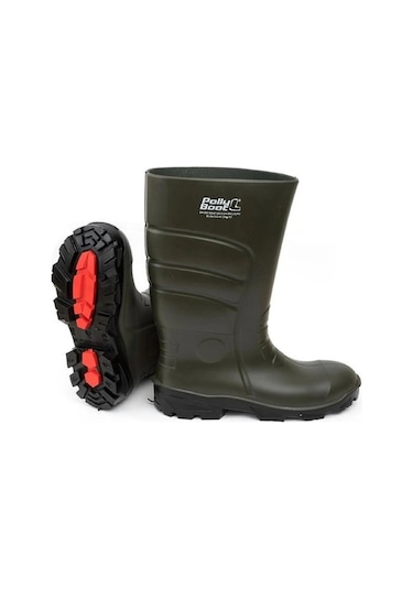 Pollyboot Galaxy Vega Pu Çizme Uzun Polly Boot "Çelik Burunlu"