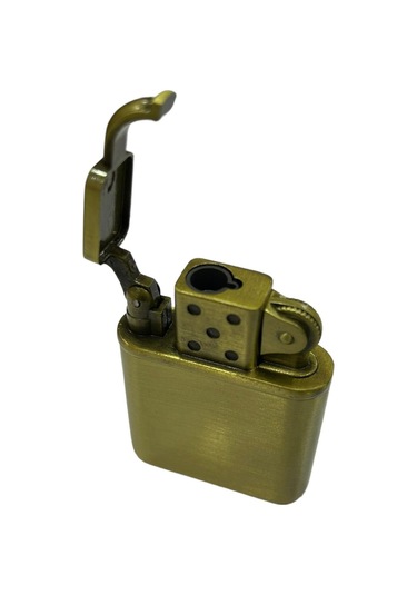 Sarı Pürmüzlü Gazlı Metal Çakmak 109468