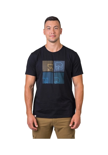 Hannah Ramone Erkek Outdoor T-shirt 10040974hhx Antra Antrasit