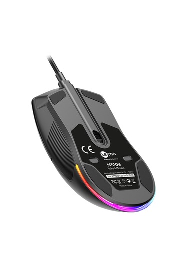 Lecoo MS109 Kablolu 6400DPI 8 Makro Tuşlu RGB Gaming Optik Mouse