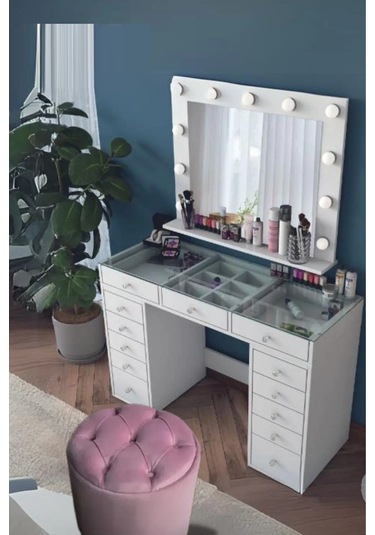 Most Hallow Kapitoneli Sandıklı Puf 11 Pembe Kadife Kumaş Eviniz