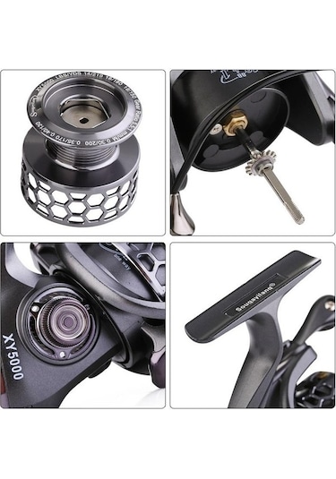 Novahub Yüksek Kaliteli Balıkçılık Makaraları - 14 Rulmanlı Metal Çark - 1000-5000 Model Seçenekleri