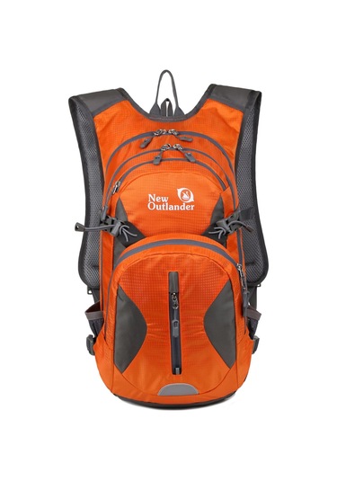 Jeehugo 20l Outdoor Spor Sırt Çantası - Bisiklet, Dağcılık, Koşu İçin Su Depolama Özelliğiyle Oranj Renk Turuncu