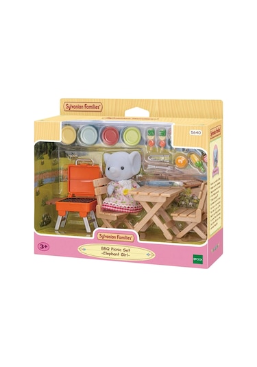 Sylvanian Families Barbekü Piknik Fil Kız 5640