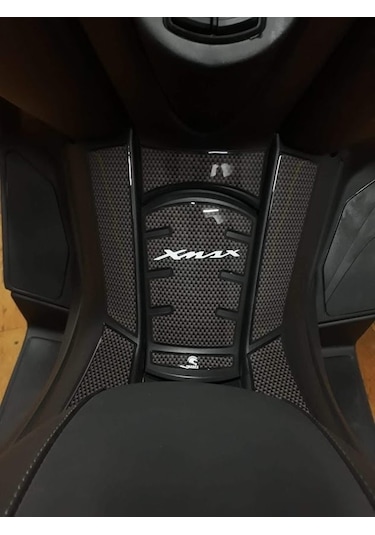 Hades Motosiklet Aksesuarları Yamaha Xmax Tank Pad Seti 201821 Karbon Beyaz