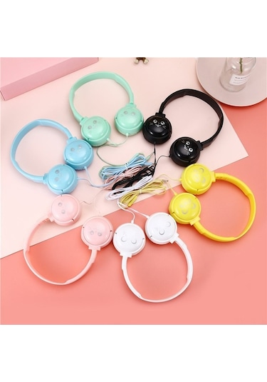 Fastbuy J18 Model Mavi Kablolu Kulaküstü Kulaklık - 40mm Hoparlörlü, 3.5mm Plug, Mikrofonlu, Tepki Kontrolü, Derin Ses, Yükse