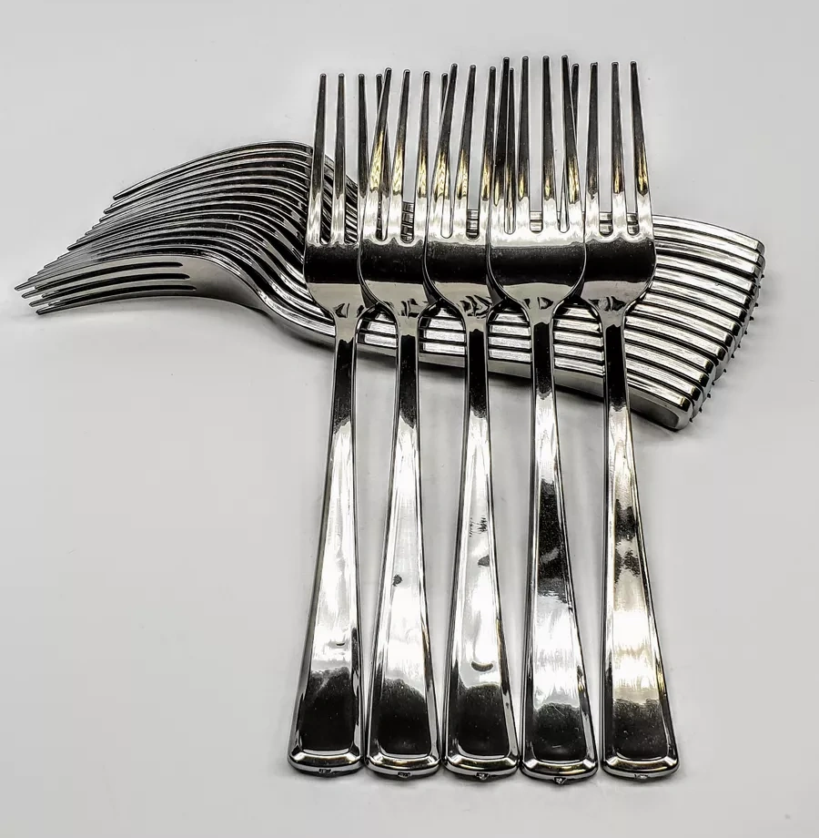 Klık-pıknık Plastik Çatal 19 Cm Metalik Shıne New 18 Adet. 234588563 Diğer