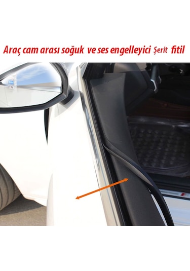Oto Cam Arasi Ses Soguk Engelleyici Fitil 4 Metre 387485735