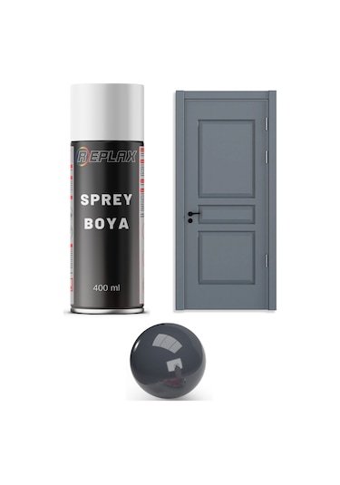 Gri Amerikan Kapı Sprey Boyası 400 Ml.