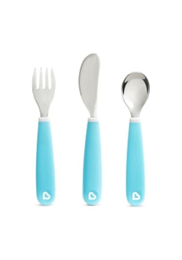 Munchkin Sıçramayı Engelleyici Çocuk Çatal Bıçak Takımı,18ay+ 3 S