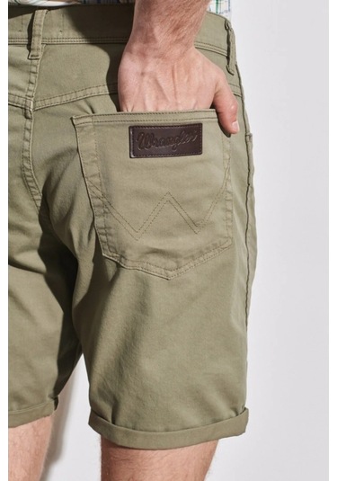 Wrangler Erkek Haki Şort Haki