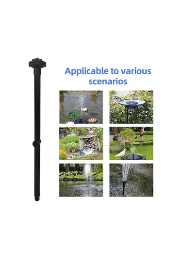 Pazly 1000l/s Renkli Işıklı Akvaryum Pompası, 9 Nozullu, Ayarlanabilir Akış, Sessiz Çalışma