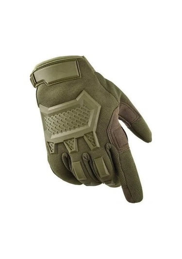 Yunboo Erkekler İçin Kış Motosiklet Eldiveni - Ultra İnce Fiber, Isı Koruma, Dokunmatik Ekran Uyumlu, Dayanıklı Outdoor Eldiven Asker Yeşili, M