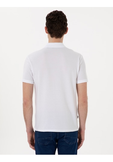 Pierre Cardin Erkek Beyaz Tişört 50310154-vr013 Beyaz