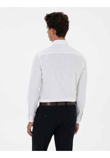 Pierre Cardin Erkek Mavi Gömlek Desenli 50312349-vr036 Mavi