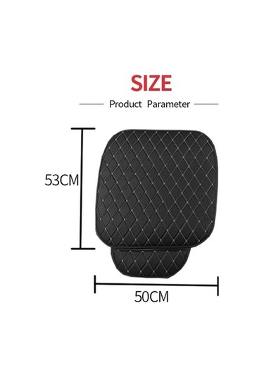 Novahub Araba Koltuğu Minderi Evrensel Koltuk Örtüsü Kaymaz Mat Oto Aksesuarları Bej Diğer