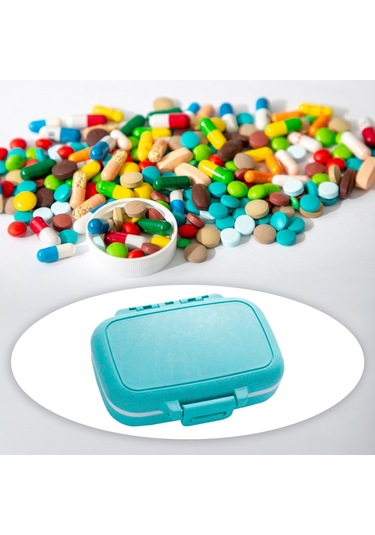 Suntek Dayanıklı Ve Şık Hap Kutusu Depolama Çözümü , Mavi Diğer