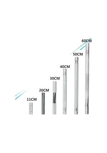 Suntek 1 '' Dambıl Uzatma Çubuğu Konnektörü Halter 20-Santimetre